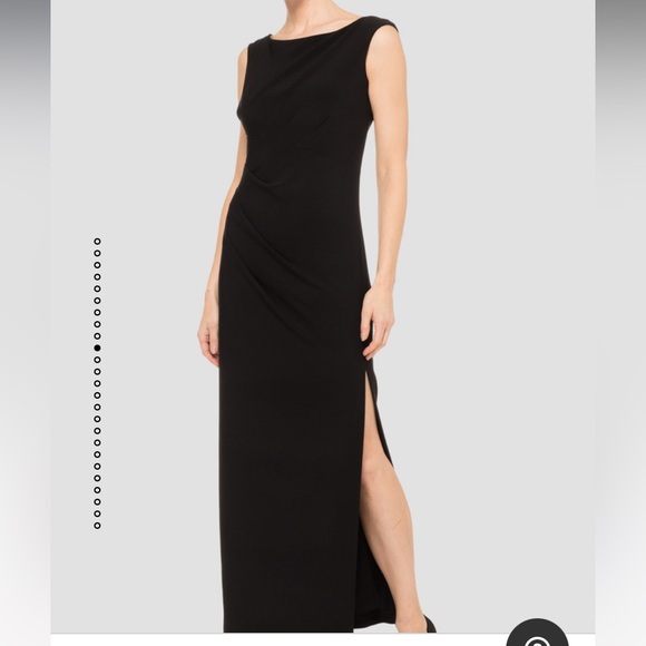 Joseph Ribkoff boatneck evening gown - Picture 7 of 7